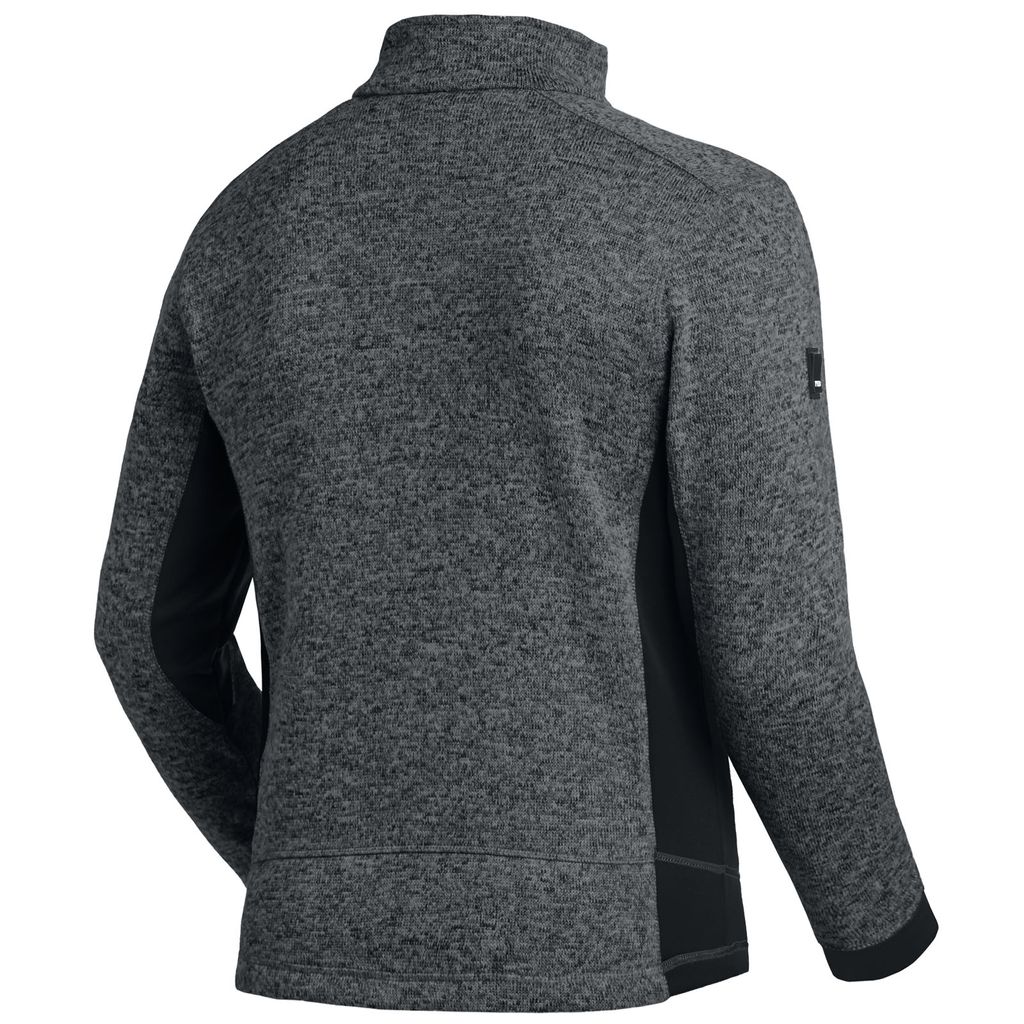 FHB CHRISTOPH Arbeitsfleecejacke anthrazit / schwarz XXXL Produktbild 