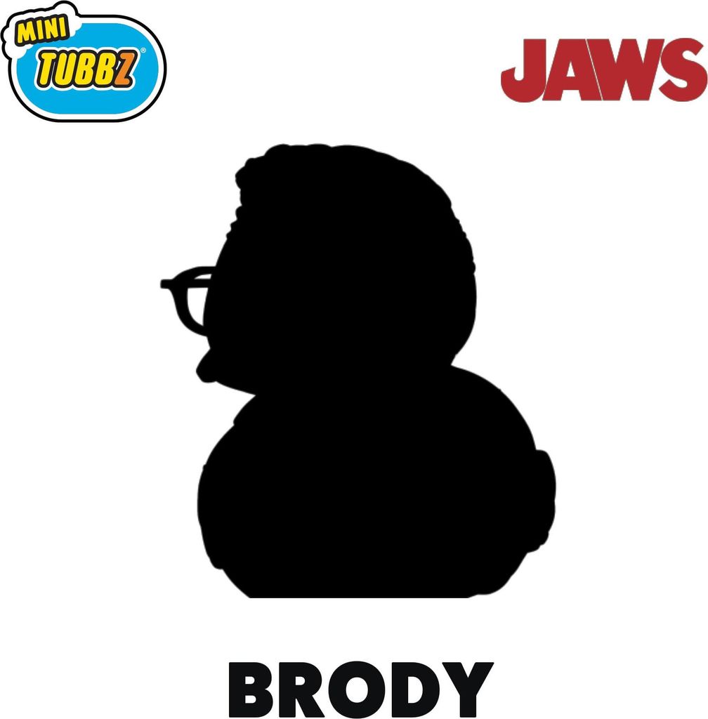 Jaws Tubbz Mini PVC Figur Chief Martin Brody 5 cm