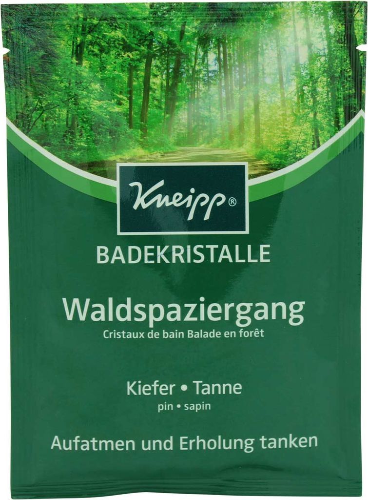 Kneipp Badekristalle Waldspaziergang, 60 g Produktbild 