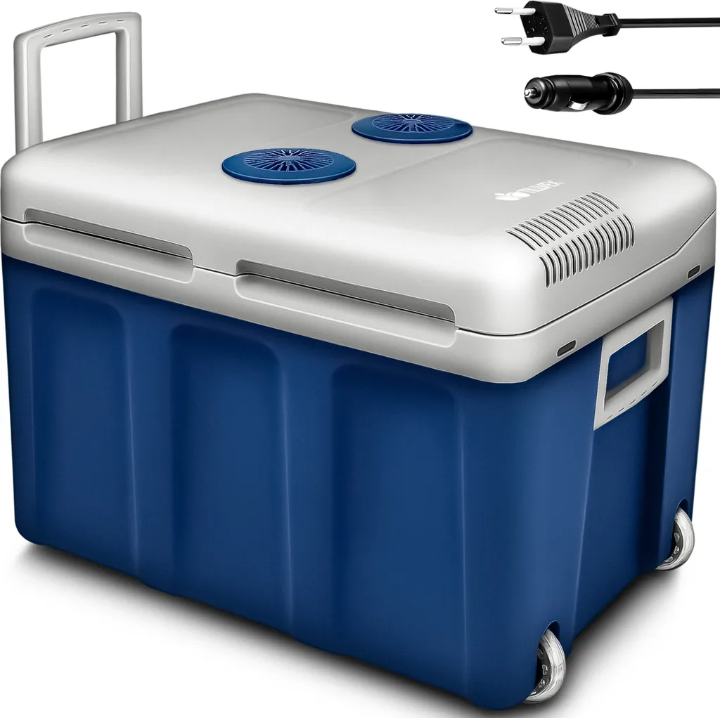 Frigorifero Portatile tillvex 40L Blu: Riscalda e Raffredda 12V 230V