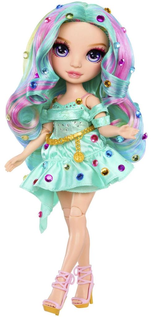Rainbow High - Be Dazzling Fashion Doll - Celine Turquoise Immagine del prodotto 