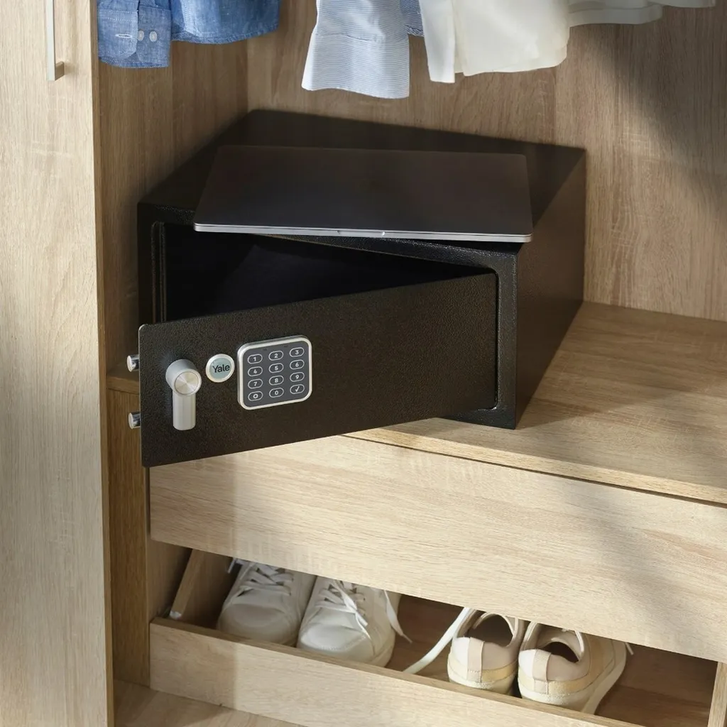 Coffre-fort de sécurité 24 litres Yale pour documents et objets de valeur - 5
