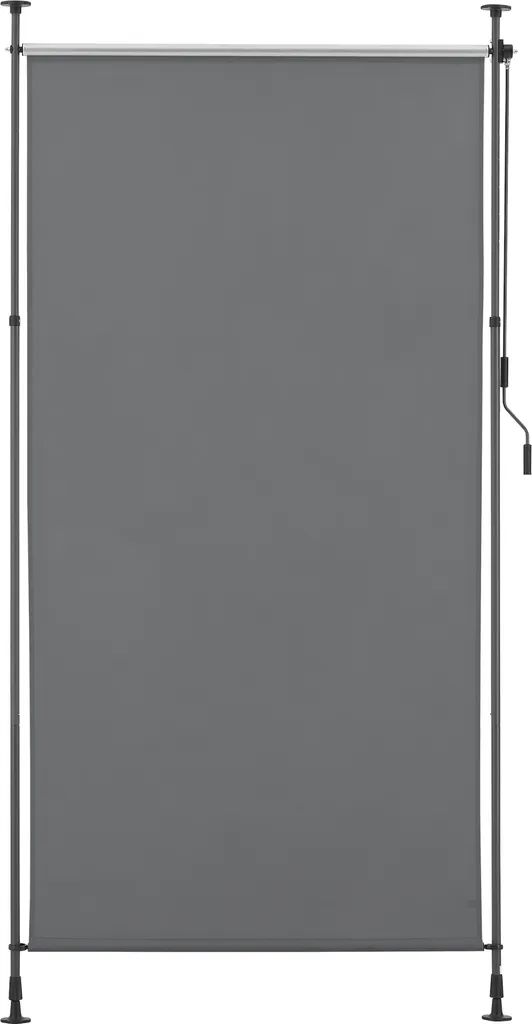 Store extérieur résistant aux intempéries 120 x 270 cm structure acier