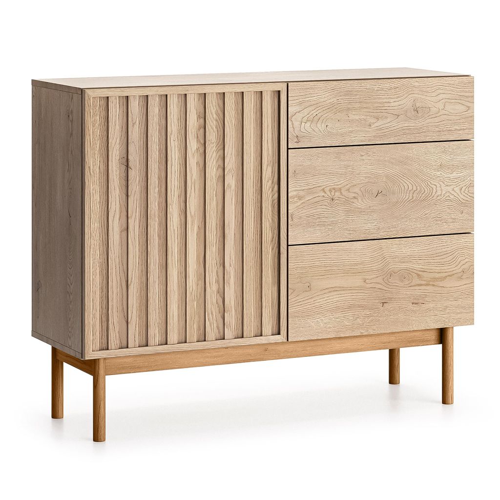 AX LIVING Kommode mit Schubladen Santarco K1T3S 106cm, Produktbild 
