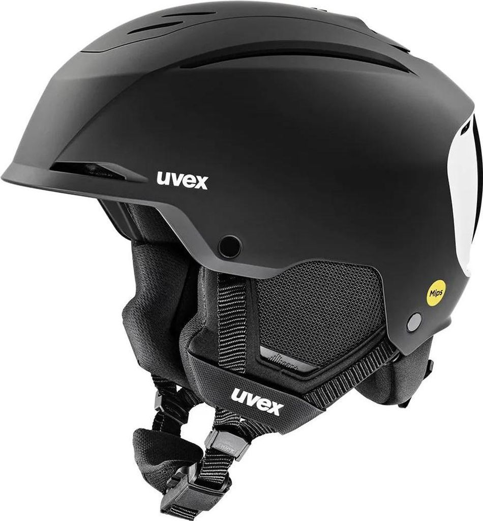 Uvex Resolution Mips Helm Schwarz 52-55 cm Schwarz 52-55 cm
