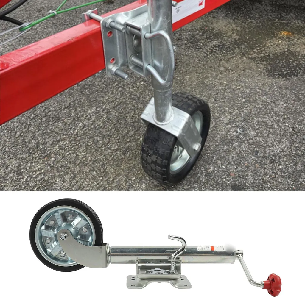Cric pivotant pour remorque de camping-car et yacht réglable 1500 lb