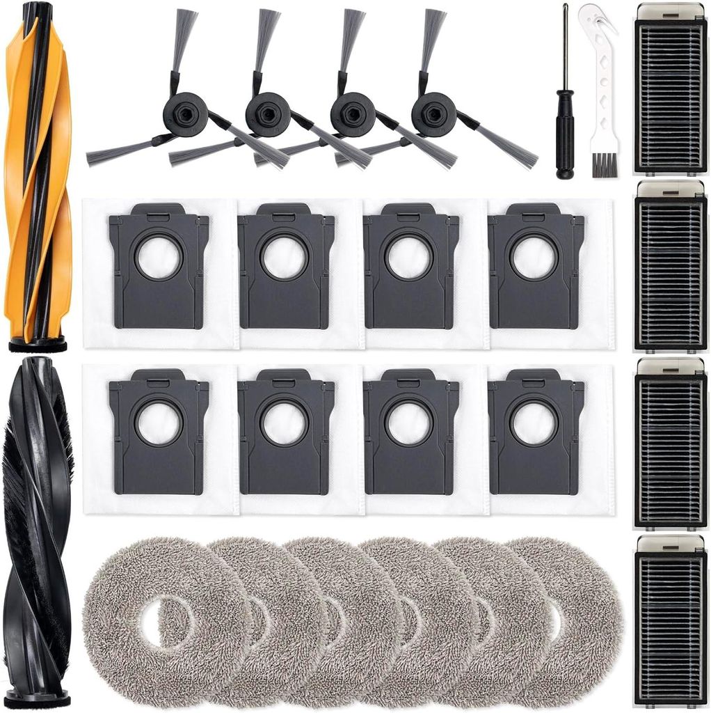 26 Stück Zubehörset für Dreame X50 Ultra Complete/L50 Pro Ultra/X50 Master/L40s Pro Ultra Saugroboter