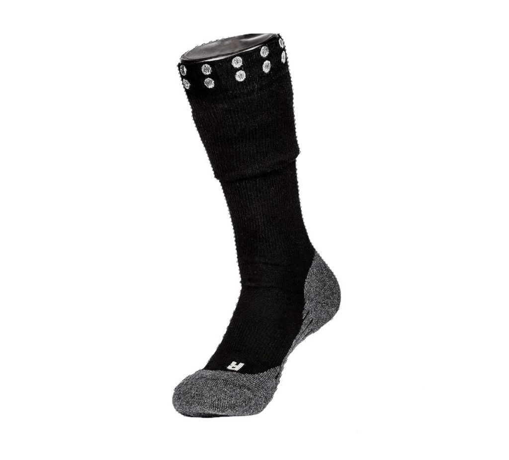 Socklaender Doppelschaft Socke schwarz Funktions-Socke Produktbild 