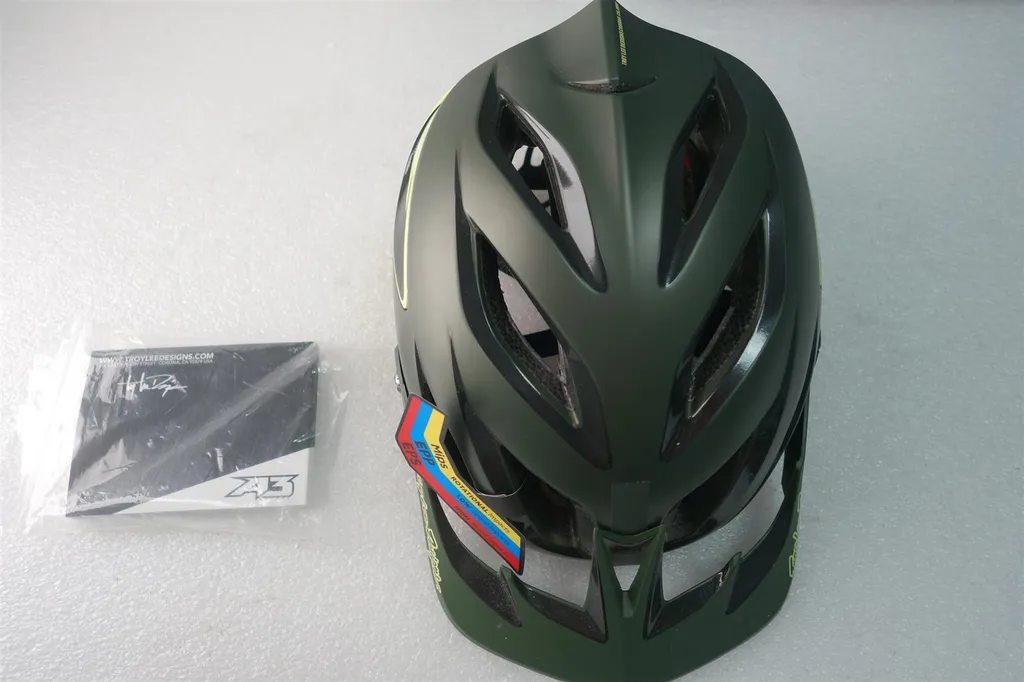 Casque VTT Troy Lee Designs A3 Mips avec Protection Mips Vert XS-S