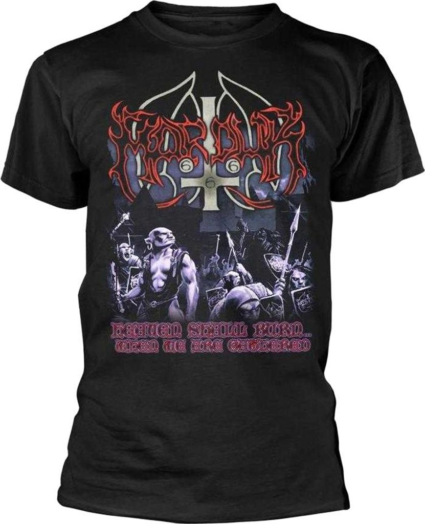 Marduk - "Heaven Shall Burn" T-Shirt für Herren/Damen Uni PH4835 (XXL) (Schwarz)