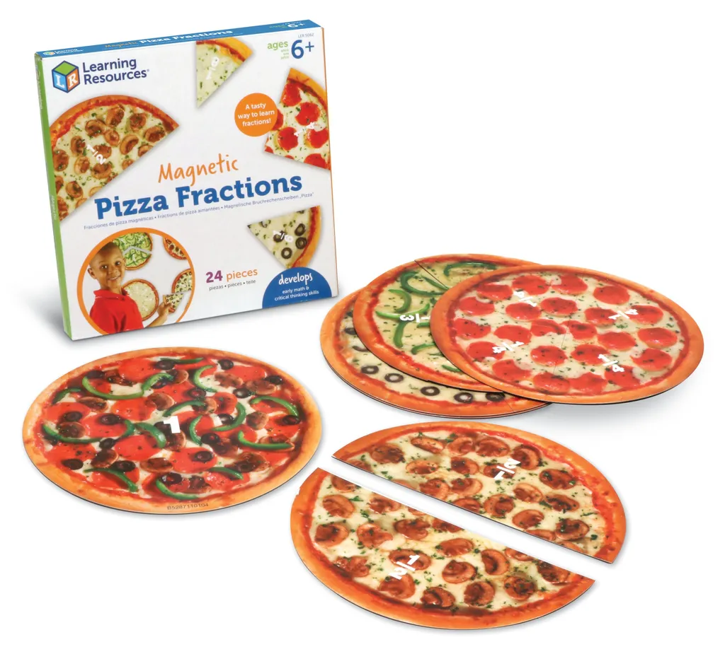 Apprendre les Fractions sans Stress - Jeu Pizza Magnétique Éducatif