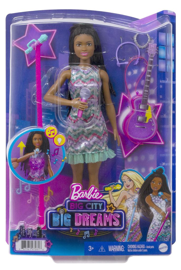 Barbie „Bühne Frei für große Träume“ Brooklyn Sängerin Produktbild 
