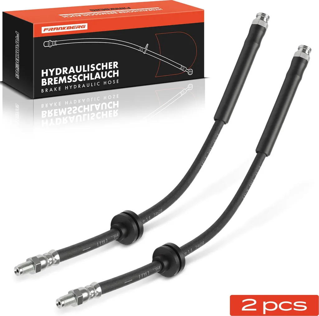 Frankberg 2x Flexibles de Frein Avant pour Fiat Panda 169 1.1 1.2 1.4
