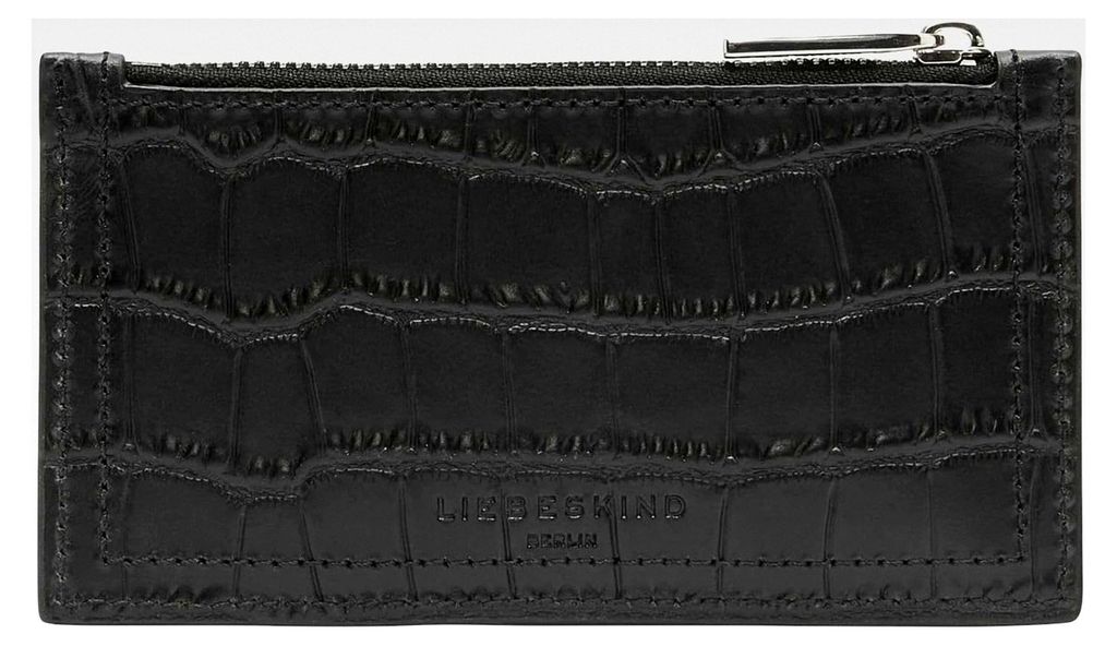 Berlin Lou 2 New Croco Geldbörse XS Schwarz