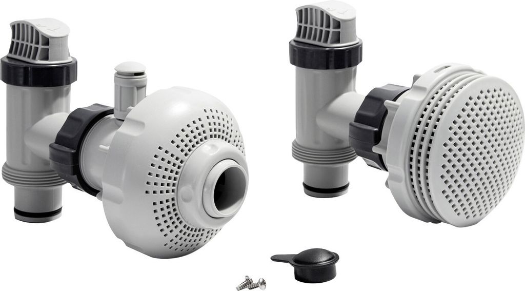 Intex Anschluss-Set Ø 38 mm, 4 bis 7,3m³/h grau Produktbild 8