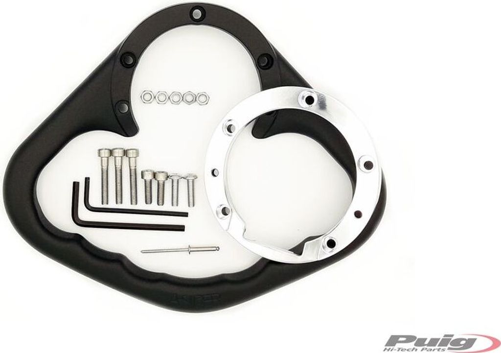 PUIG 9035N Haltering passend fuer APRILIA TUONO V4R Schwarz