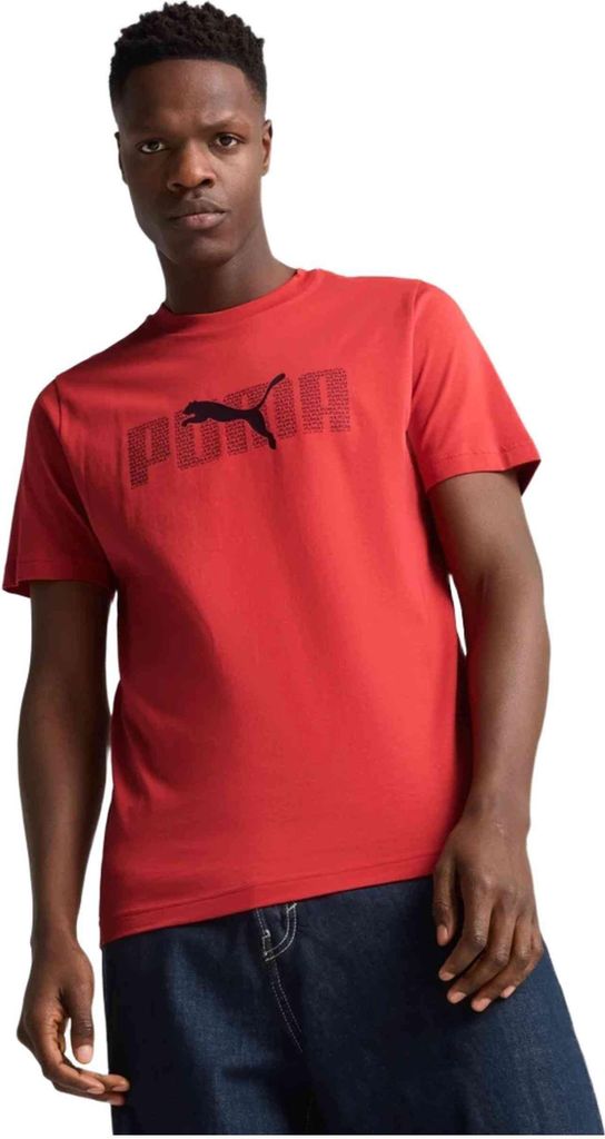 Puma T-shirt 684667-15 in Red color size 56 - 58