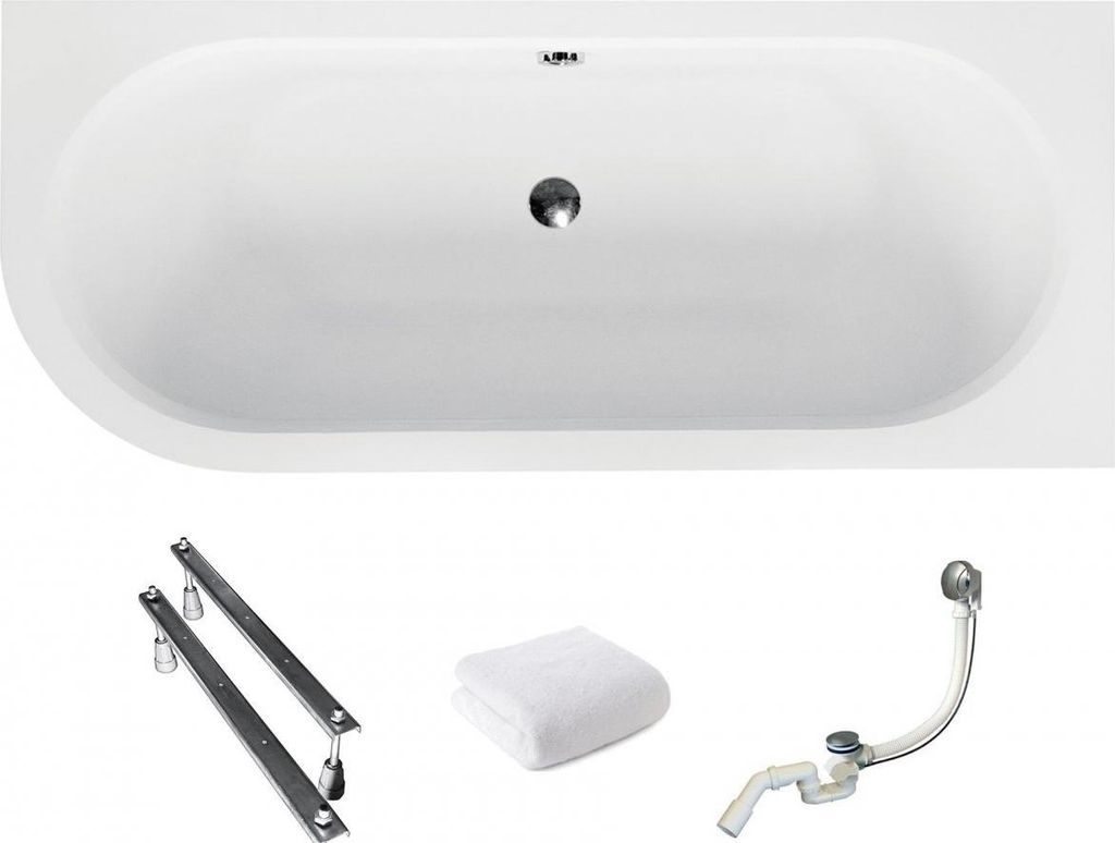 Aqua For You | Badewanne - Besco Asymmetrische Badewanne Produktbild 