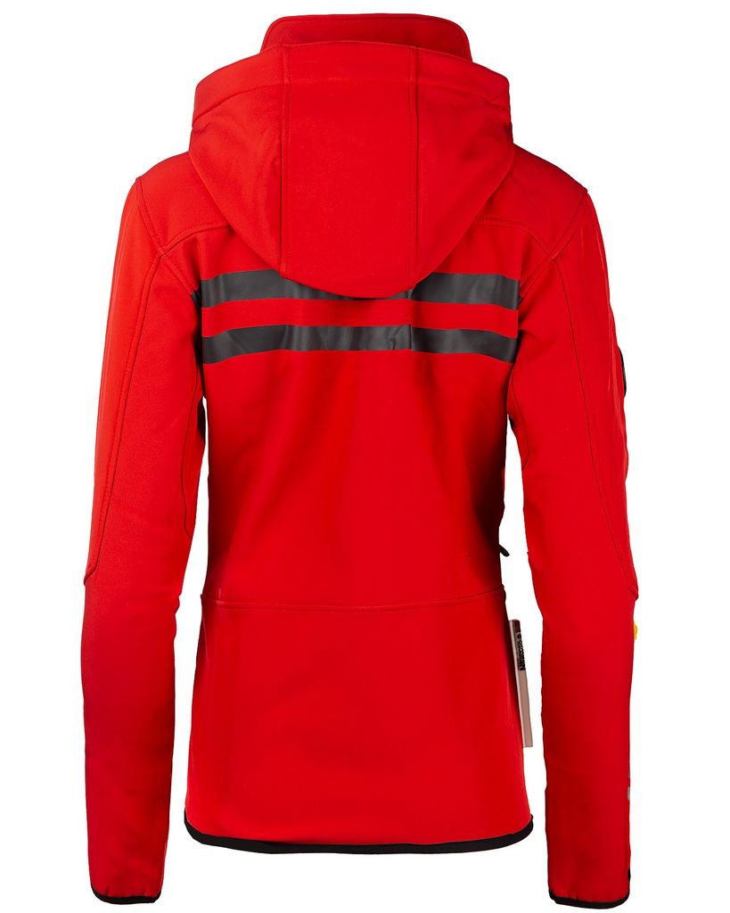 Geographical Norway Softshelljacke Damen Outdoor Jacke batislande (1-St)  mit Kapuze und Reflektoren