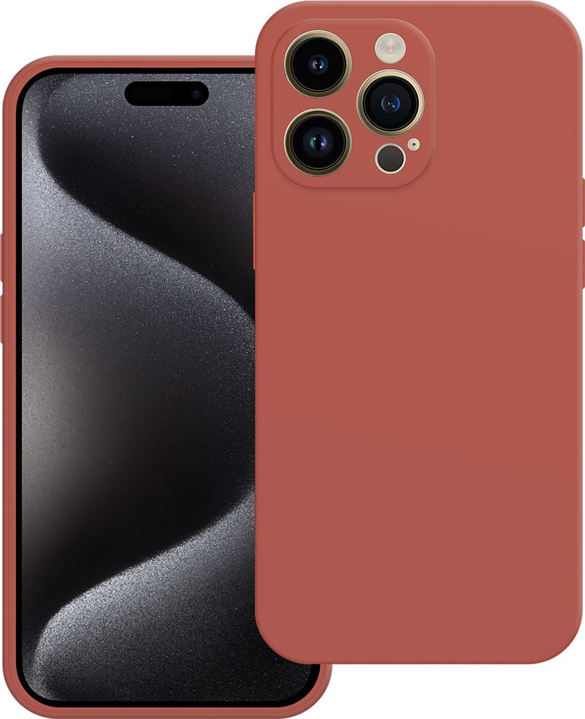 Hülle Apple iPhone 15 Pro Max Schutzhülle - Just in Case- Rot