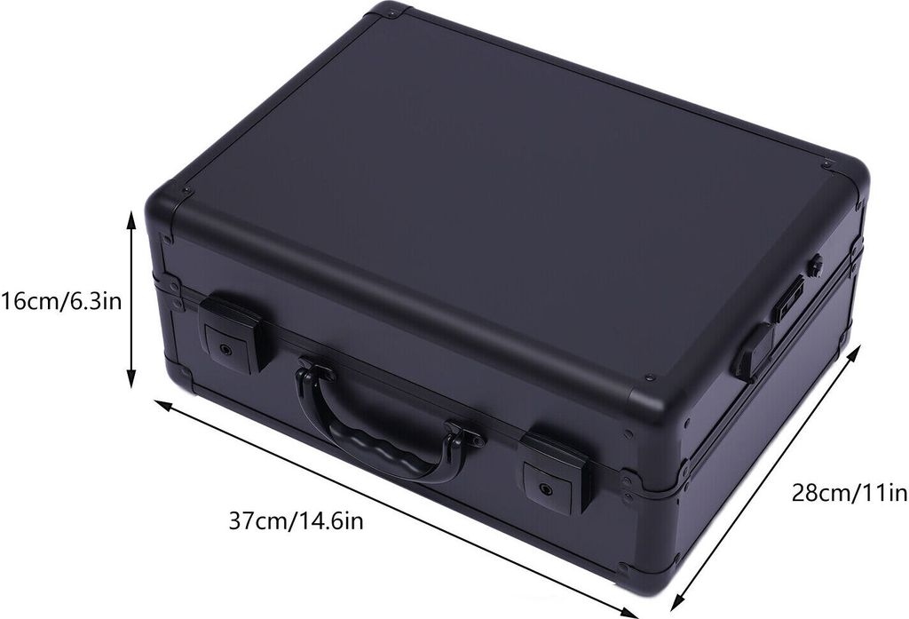 Kosmetický kufřík Make-up Case Black Kadeřnický kufřík Obrázek produktu 7