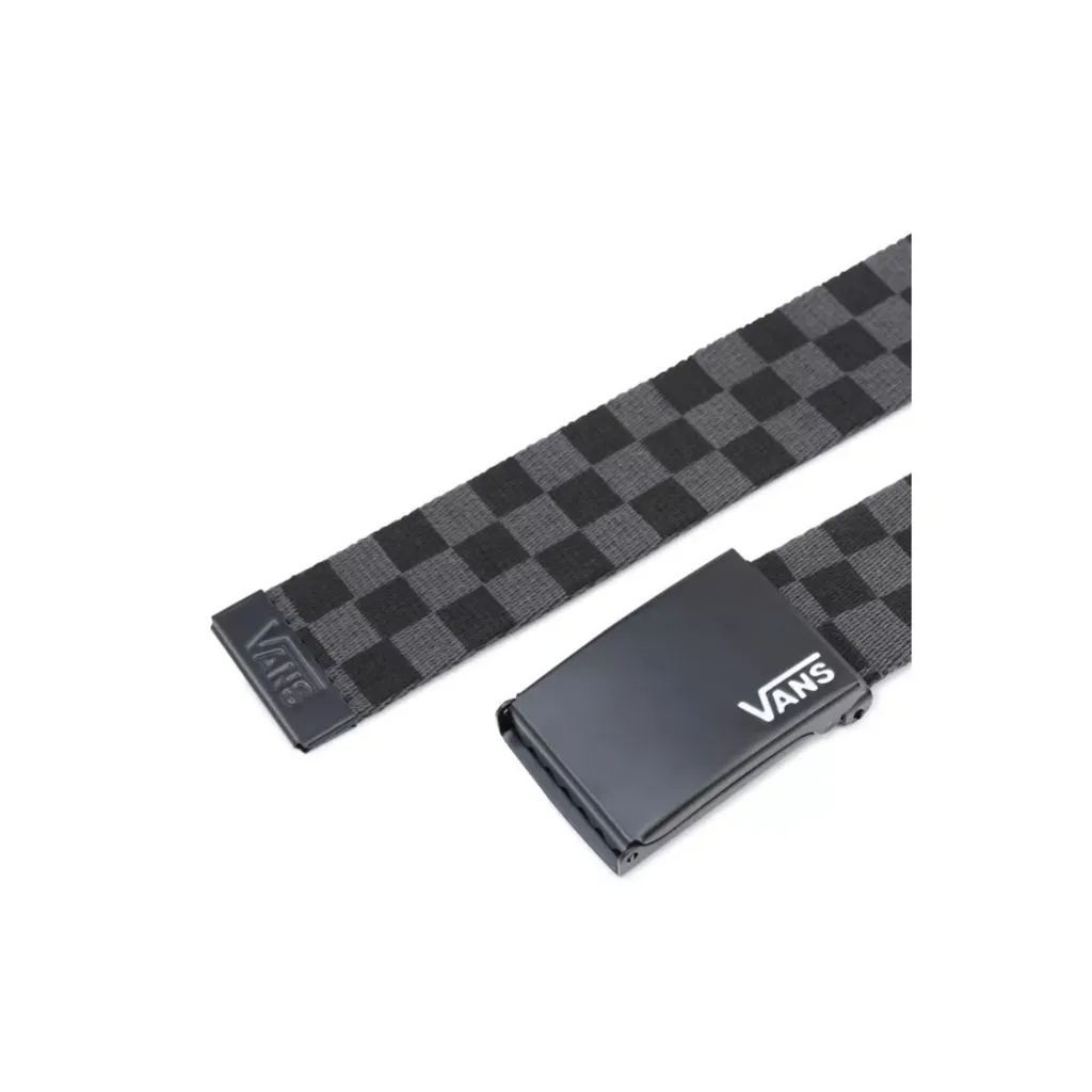 Vans Deppster II Web VN0A31J1BA51 Ceinture robuste avec boucle métal noire