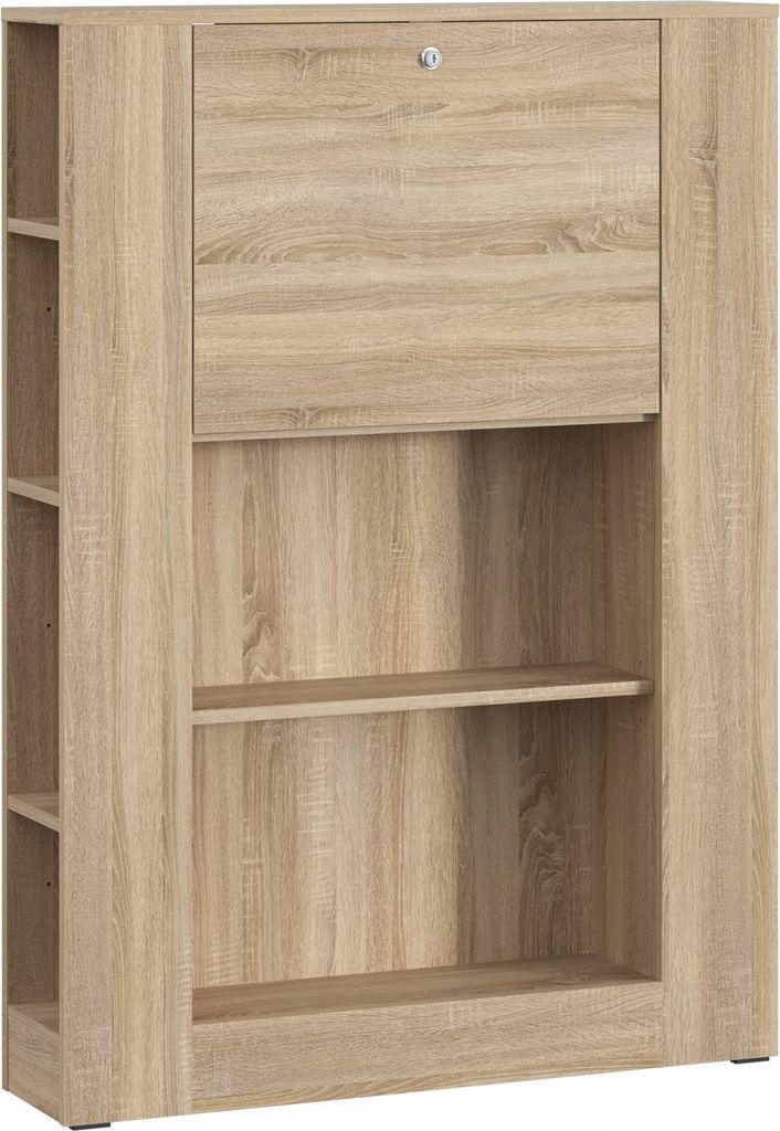 Sekretär Schreibkommode MULTI 2004 mit Klappe Sonoma Eiche Nachbildung