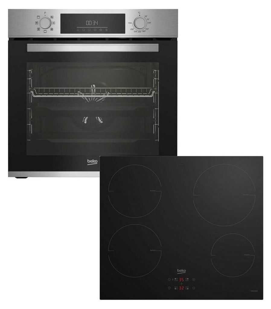 Beko BBSM12340X Einbau-Backofen-Set, zwei autarke Geräte: Produktbild 