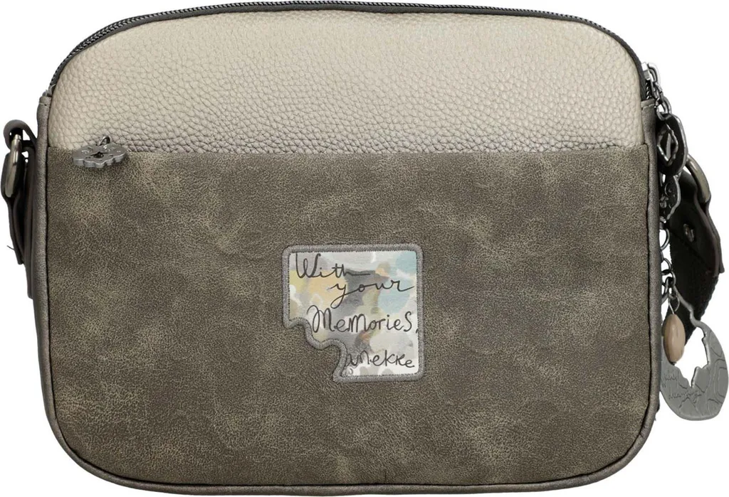 Anekke borsa a tracolla Real Oval Flap-Crossbody Bag Multicolor multicolore - 5