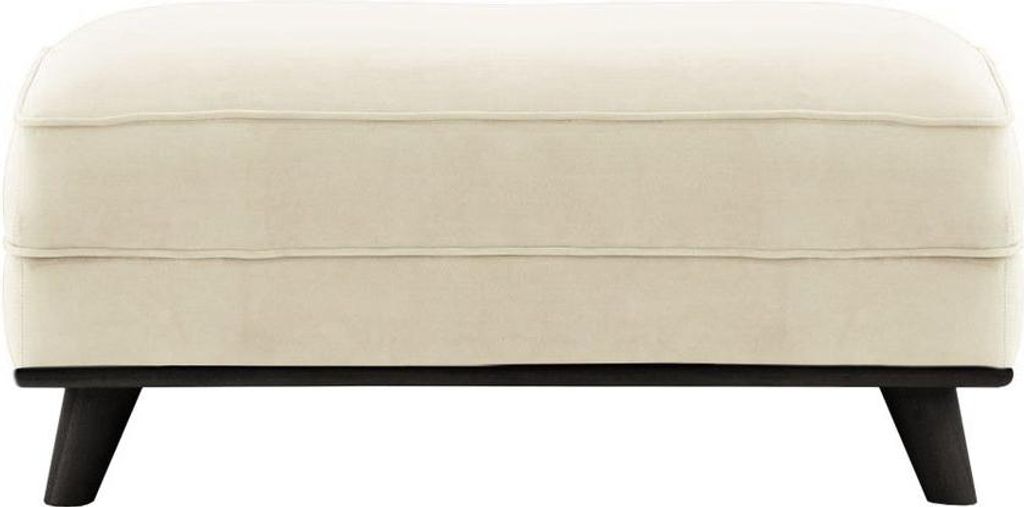 Polsterhocker Farrow-Velluto 2-black