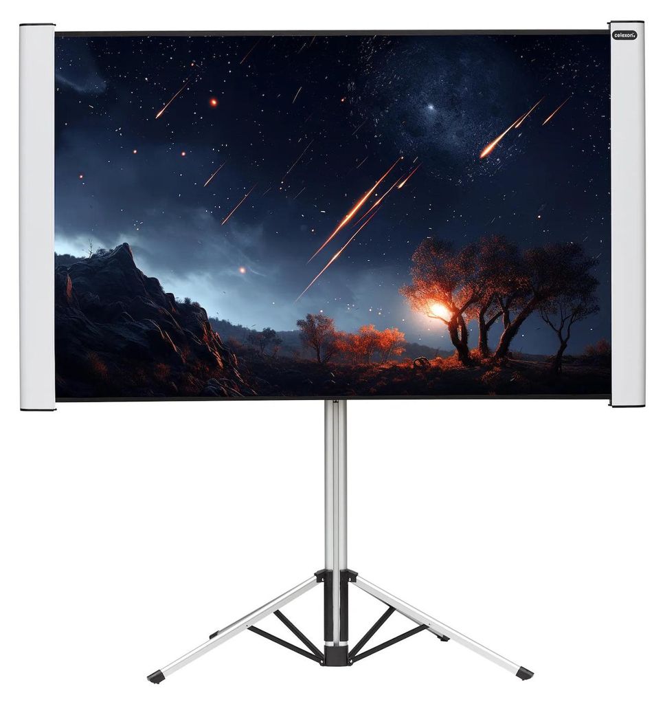 celexon Dual-Format Stativleinwand Mobil Expert 4:3/16:10 - Produktbild 