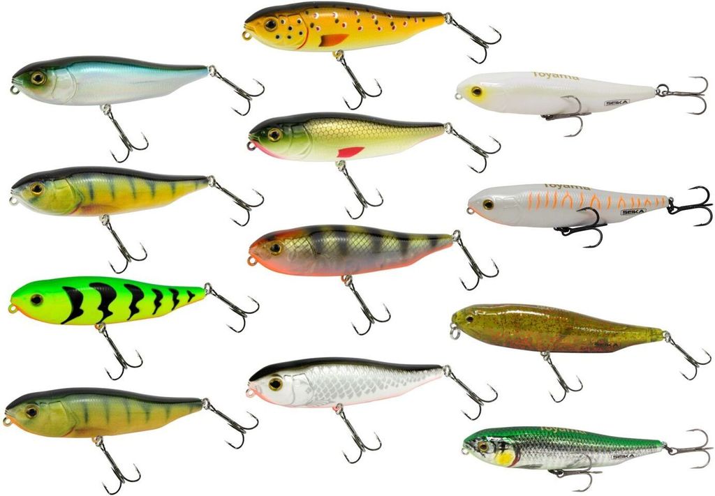Seika Pro Wobbler Toyama 9,5cm 14g - Stickbait, Farbe:Fire Tiger