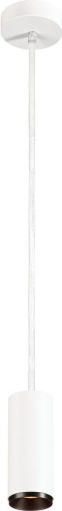 SLV NUMINOS PD DALI S, Indoor LED Pendelleuchte weiß/schwarz 2700K 60°