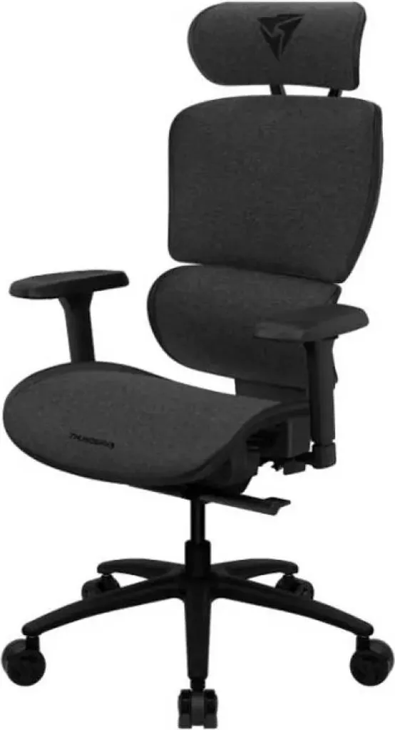 ThunderX3 XTC Chaise ergonomique contre le mal de dos au bureau noir