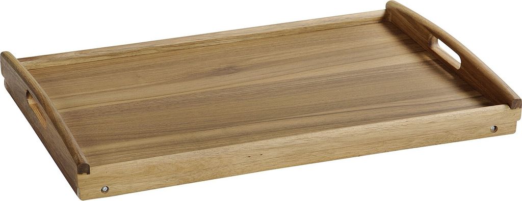 Kesper Serviertablett aus Akazienholz, 55x35x24 cm, natur, Produktbild