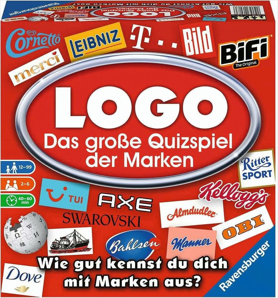 LOGO - Das große Quizspiel der Marken Ravensburger 26083 Produktbild 