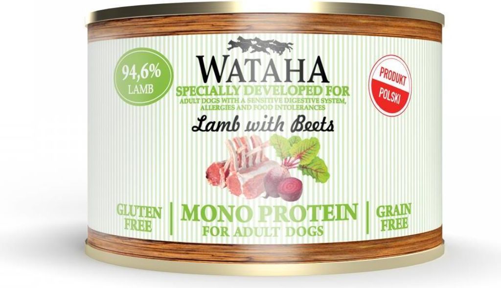 WATAHA - MONO PROTEIN - Lamm mit Roter Bete - 200g