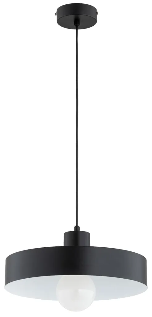 Suspension design métal noir NEVERA Alfa : Éclairage moderne 70cm