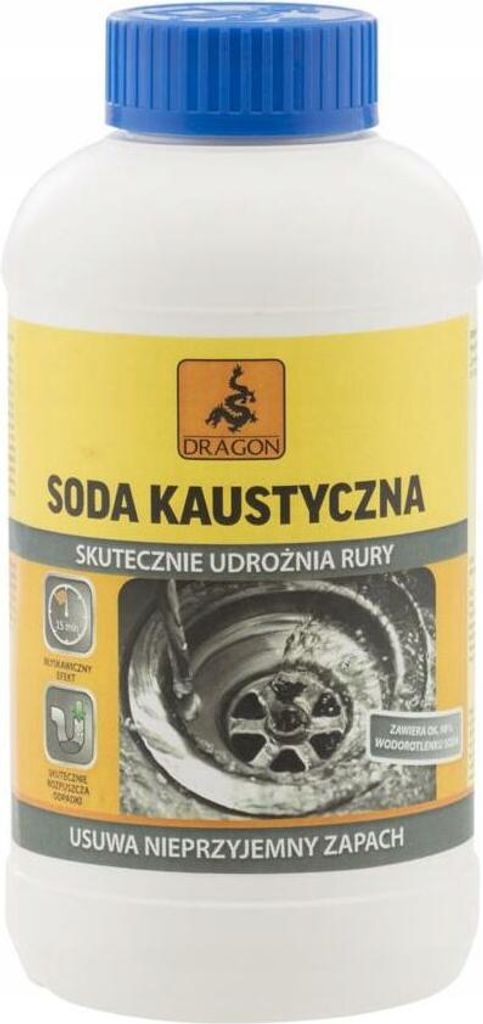 Soda kaustyczna do rur 0,5 kg Produktbild 
