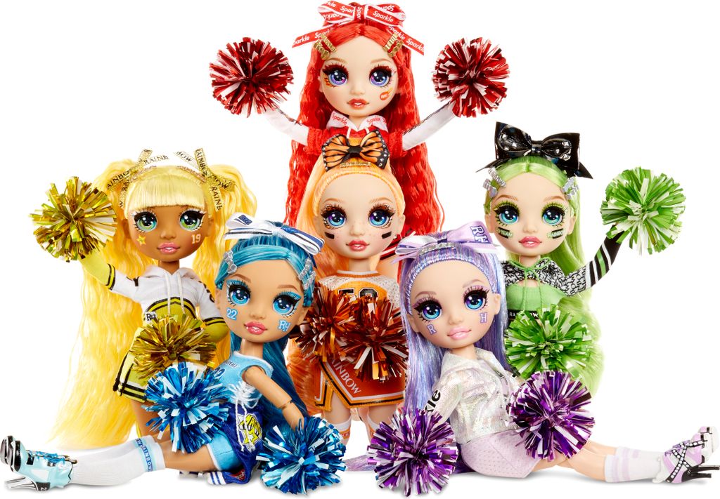 MGA 18204172 Lalka Rainbow High Cheer - Poppy Rowan