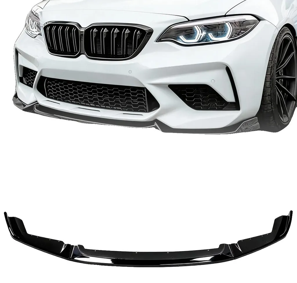 Spoiler avant BMW M2 CS F87 : lèvre de pare-chocs ABS facile à visser