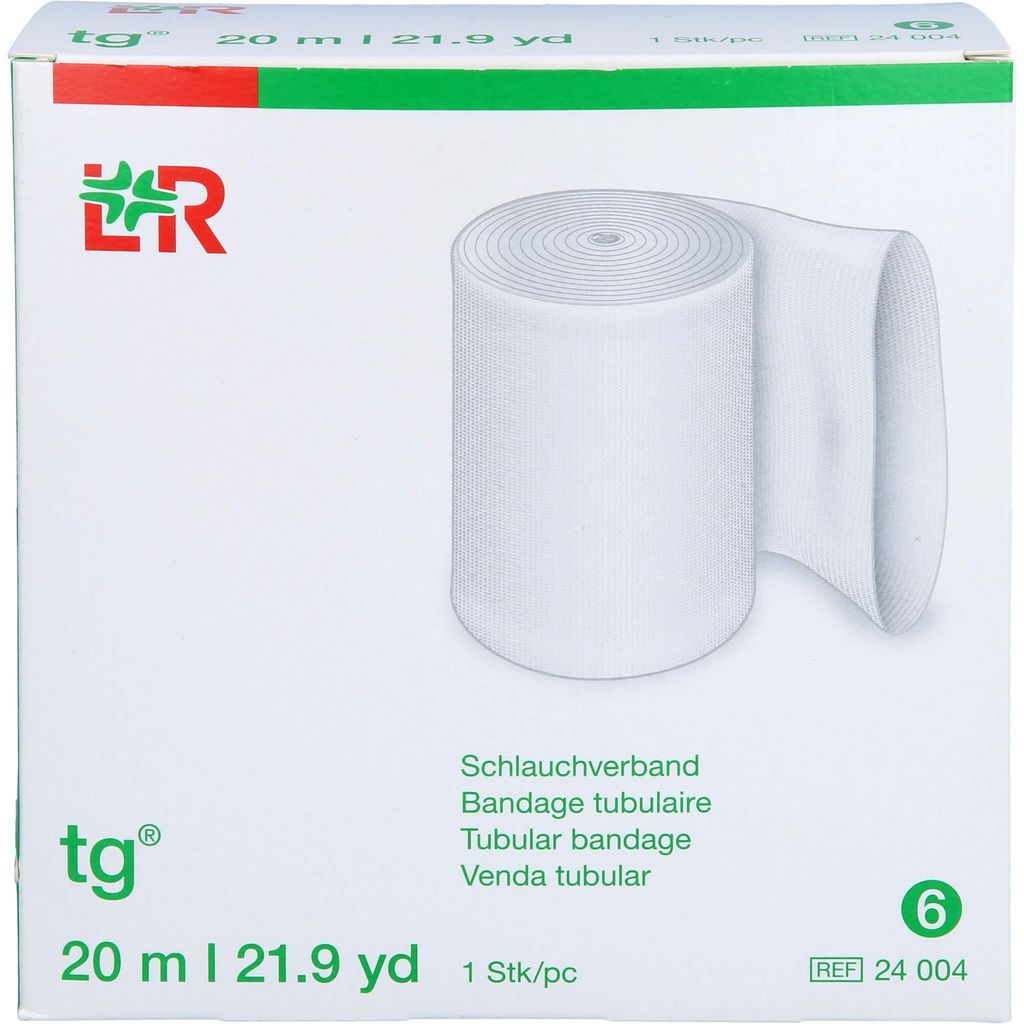 tg-Schlauchverband Gr.6 20 m weiß, 1 St. Binde Produktbild 