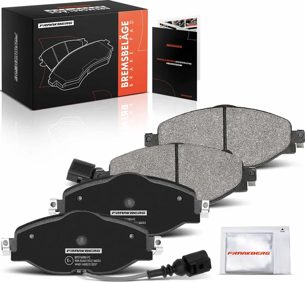 Plaquettes de Frein Semi-Métalliques pour VW Tiguan et Audi A3 Sport