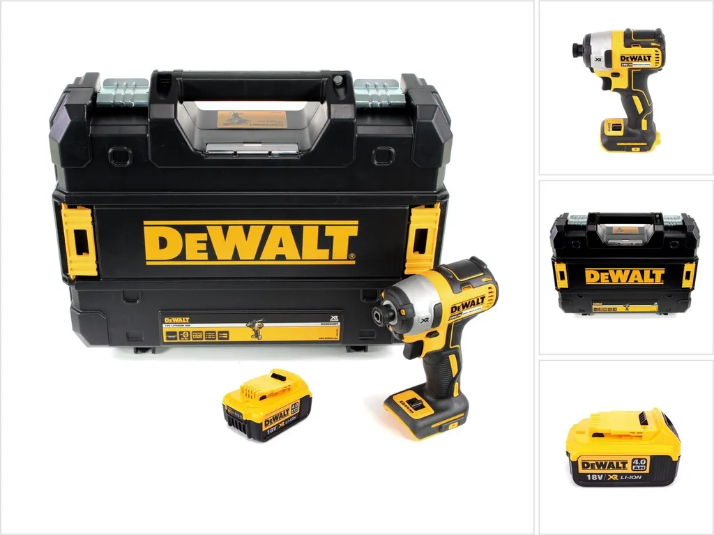 Visseuse à chocs DeWalt 18V DCF887NT pour Vissage Intensif en Chantier
