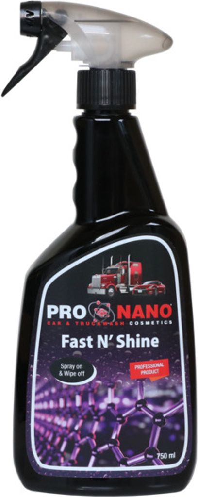 750 ml ProNano Fast N' Shine | hervorragende hydrophobe Produktbild 