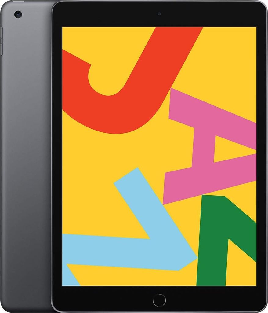 2019 Apple iPad (10.2-zoll, Wi-Fi, 128GB) - Space Grau (Generalüberholt)