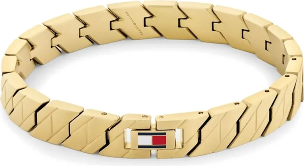 Bracelet Homme pour Mariage et Soirée Tommy Hilfiger 1697258 Or Chic