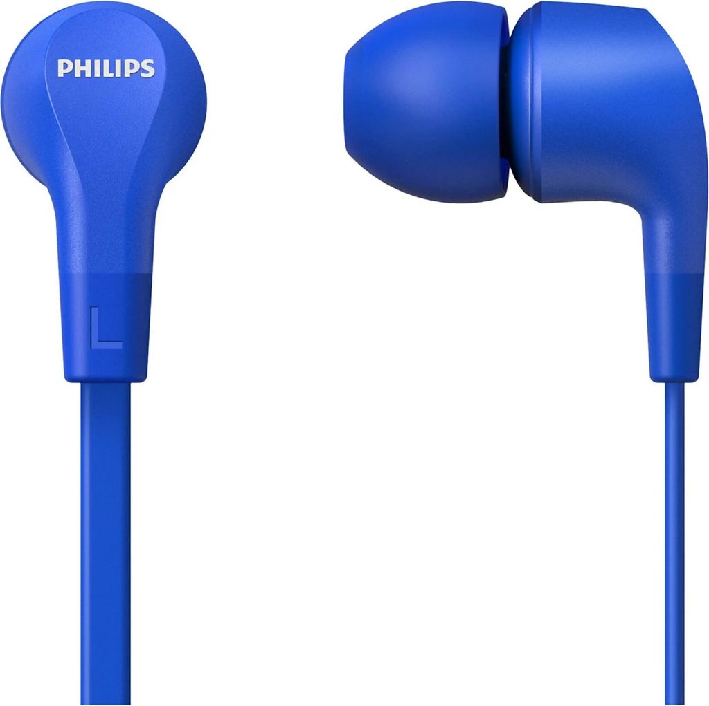 Philips Earbuds mit Kabel und Mikrofon TAE1105BL/00 - In-Ear-Kopfhörer - Betrieb am Kabel - Blau