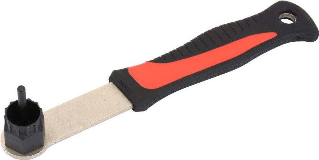 BIKE HAND Kassettenspanner mit Griff und Stabilisator yc-126-2A