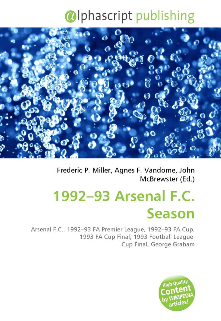 1992-93 Arsenal F.C. Season